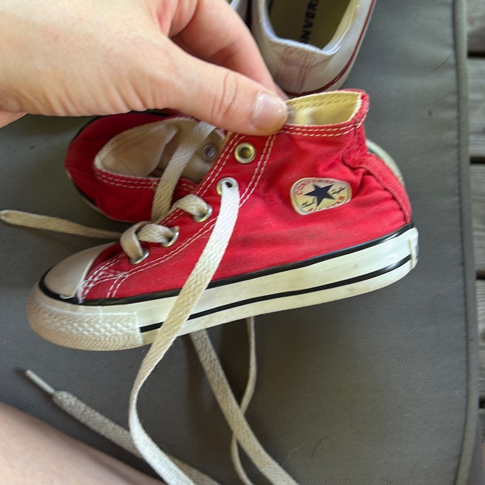 High top toddler converse